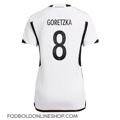 Tyskland Leon Goretzka #8 Hjemmebanetrøje Dame VM 2022 Kortærmet